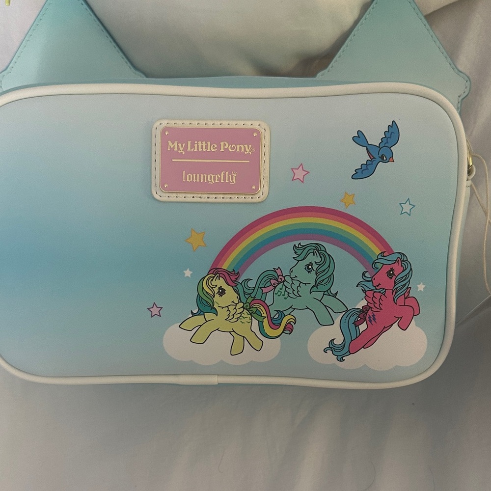 NWT Loungefly My Little Pony Castle Bag Crossbody Collectible - Picture 4 of 5